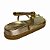 (40195-100)Papete Flatform Com Tiras Em T E Aplicações Ornamentais Champagne - Imagem 3