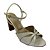 (6960A-21013) Sandália Salto Bloco Com Tiras E Ponto Celeiro Off White - Imagem 4