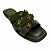 (951795) Rasteira Slide Com Tiras Cruzadas E Aplicações Florais Army - Imagem 4