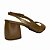 (1313-62460) Sandália Salto Bloco Slingback Cerrado - Imagem 3