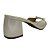 (1313-62491) Tamanco Salto Bloco Laço Off White - Imagem 3