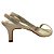 (5214-11236) Sandália Minimalista Bico Fino  Off White - Imagem 3