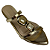 (7181A-21446) Rasteira Aplicações Ornamentais Iron Ouro - Imagem 4