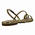 (7181A-21448) Rasteira Tiras Cruzadas Ouro Light - Imagem 3