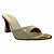 (5459-12840) Tamanco Bico Fino Detalhe Metalizado Off White - Imagem 2