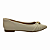(1662-052-262) Sapatilha Detalhe Pedra Frontal Off White - Imagem 1