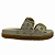 (40242) Papete Bege Tachas Douradas E Fivelas  Off White - Imagem 1
