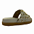(40242) Papete Bege Tachas Douradas E Fivelas  Off White - Imagem 4