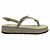 (368200-12)Sandália Tiras Finas Detalhe Em Strass Plataforma Off White - Imagem 1