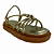 (1726Th5) Flatform Tiras Nó  Ouro Light - Imagem 2