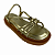 (1726Th5) Flatform Tiras Nó  Ouro Light - Imagem 4
