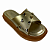 (1725Th5) Flatform Tachas Metálicas  Ouro Light - Imagem 4