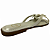 (552209)Rasteira Tiras Cruzadas Detalhe De Flor  Off White - Imagem 4