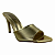 (4812-93970) Tamanco Bico Metalizado Ouro Light - Imagem 2