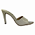 (4812-93970) Tamanco Bico Metalizado Off White - Imagem 1