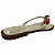 (952195)Rasteira Pedrarias Coloridas  Off White - Imagem 4