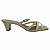 (5834-24494) Tamanco Tiras Transpassadas Detalhe Fivelas Off White - Imagem 1