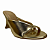 (5805V27-24442) Anabela Cabedal Estruturado  Ouro Light - Imagem 2