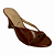 (5805V27-24442) Anabela Cabedal Estruturado  Whisky - Imagem 4