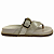 (Pp-1107)Papete Fivela Detalhes Em Matelassê  Off White - Imagem 1