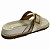 (Pp-1107)Papete Fivela Detalhes Em Matelassê  Off White - Imagem 4
