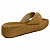 (Z6290-31255)Flatform Caramelo Tira Trançada Artesanal  Natural - Imagem 3