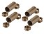 KIT 4 MOLAS HORIZONTAL DE SUSPENSÃO ORIGINAL LAVADORA ELECTROLUX - 72002208 - Imagem 1