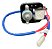 Motor Ventilador Refrigerador Electrolux 220V RFE38 / DFN39 / DFX39 / DW42X / DF34A - 64594024 / A99261309 - Imagem 1