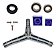 Kit Eixo Tripé + Retentor Rolamentos E Parafusos Lava E Seca Samsung Wd106 Wd10 Wd11 Wd90 - Imagem 1