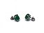 Brinco Mini Sofisticato Ágata Verde - Imagem 4