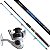 Kit Pescaria Vara 1,80m 15-30lb + Molinete 3000 Shark Saint - Imagem 1