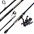 Kit Pesca Vara Carbono IM6 Tubular Maruri + Molinete 7 Rolamentos  Maruri Carretel Alumínio - Imagem 1