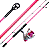 Kit de Pesca Feminino Rosa Vara Maruri 20lb + Molinete Harpoon 3 Rol - Imagem 1