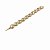 Bracelete Folheado 18k Bolas Lisas Achatadas - Imagem 2