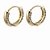 Brinco Folheado 18k com Zirconia Lateral - Imagem 4