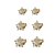 Brinco Folheado 18K Trio Estrelas em Zirconia PMG - Imagem 5