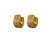 Brinco Folheado 18k Arinho c/ Zirconia - Imagem 4