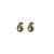 Brinco Folheado 18k gota zirconia - Imagem 4