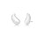 BRINCO EAR CUFF CURVO LISO - Imagem 2