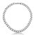 CORRENTE LISO ELO GRUMET 13X9X3MM  BAN. A RODIO - Imagem 1