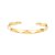 BRACELETE LISO TEXTURIZADO
TRABALHADO FRENTE 5MM - Imagem 1