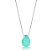 CHOKER BAN. A RODIO PEDRA FUSION TURMALINA GOTA 13X18MM 35+5CM - Imagem 1