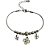 Pulseira em Aço Trevo com Esferas - Imagem 1