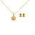 Conjunto Folheado 18k Nossa Senhora Aparecida - Imagem 1