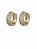 Argola Folheado com Zirconia FRONTAL B2637.435 - Imagem 1