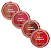 Dual Cheeks Blush Compacto Ruby Rose - Imagem 1