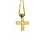 Colar Crucifixo Dourado Minimalista [aço PREMIUM] - Imagem 4