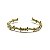 Bracelete Arame Farpado realismo Dourado [aço PREMIUM] - Imagem 2