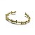 Bracelete Arame Farpado realismo Dourado [aço PREMIUM] - Imagem 4
