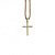 Colar Crucifixo Básico minimalista [aço premium] - Imagem 3